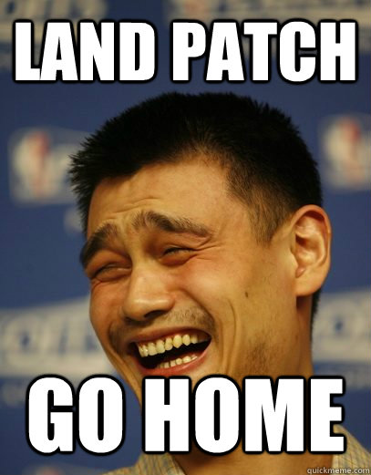 land patch go home - land patch go home  Yao Ming