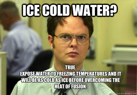 lol ice cold water