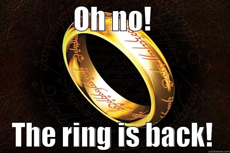 OH NO! THE RING IS BACK! Misc