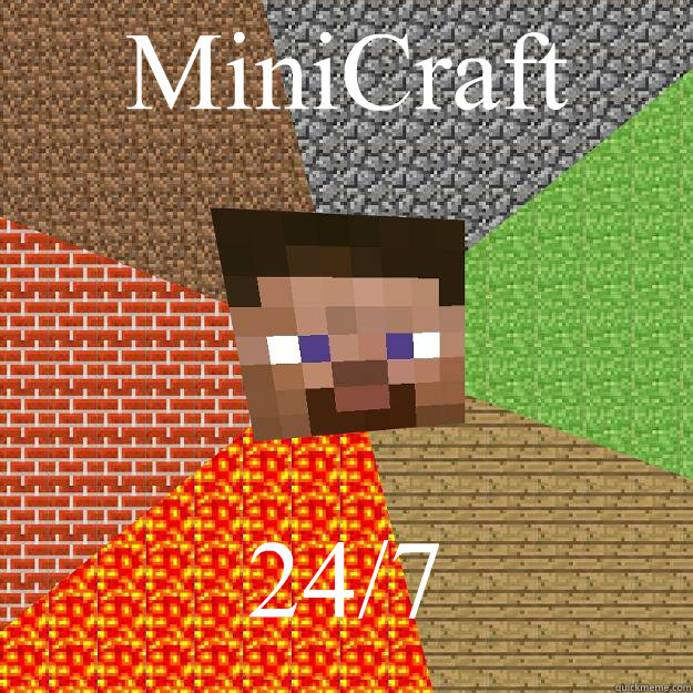 MiniCraft 24/7  Minecraft