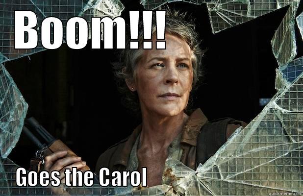  BOOM!!!                GOES THE CAROL                                      Misc