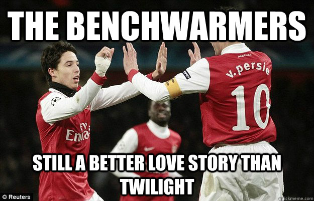 The Benchwarmers Still a better love story than twilight - The Benchwarmers Still a better love story than twilight  Scumbag Van Persie