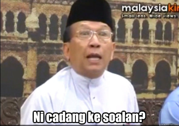 Ni cadang ke soalan? - Ni cadang ke soalan?  NiCadangKeSoalan