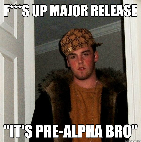 F***s up major release 