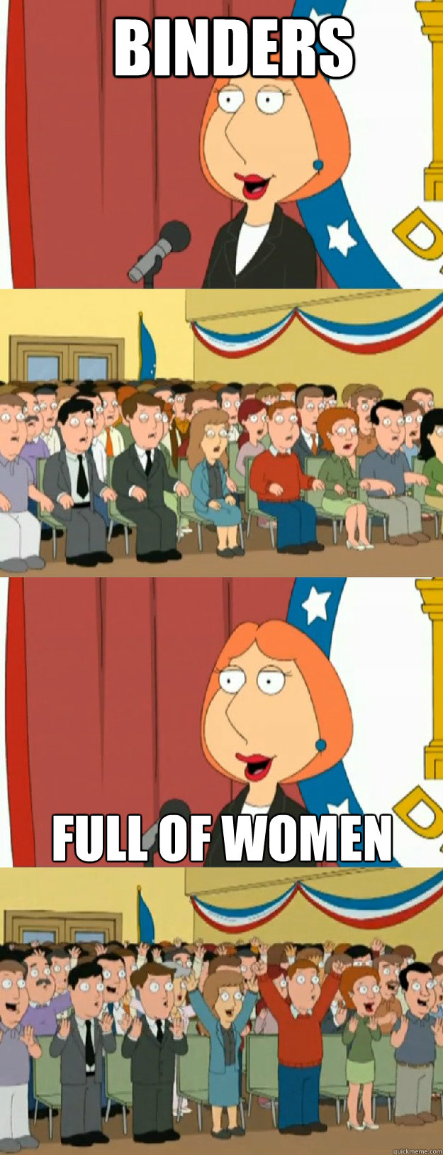 Binders Full of women  Lois Griffin