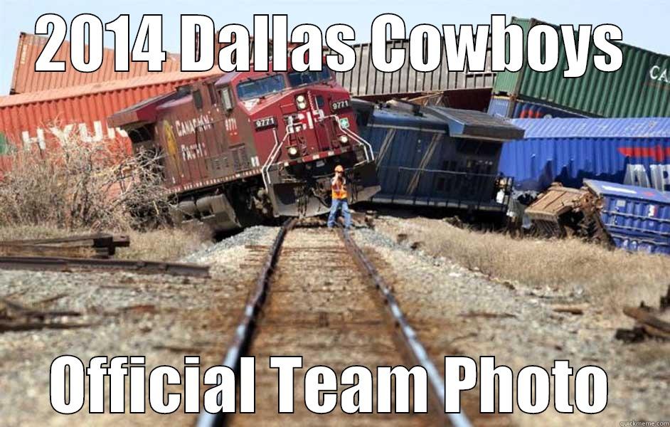 2014 DALLAS COWBOYS OFFICIAL TEAM PHOTO Misc