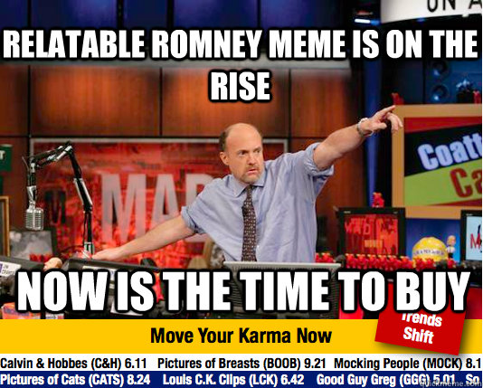 Relatable Romney meme is on the rise now is the time to buy  Mad Karma with Jim Cramer