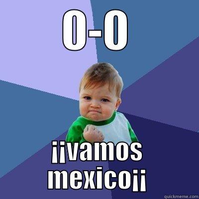 VIENDO EL PARTIDO - 0-0 ¡¡VAMOS MEXICO¡¡ Success Kid