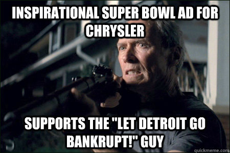 Inspirational Super Bowl ad for Chrysler Supports the 