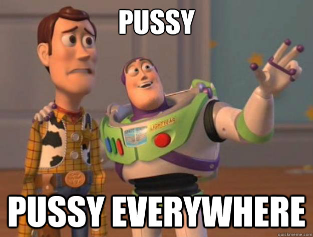 PUSSY PUSSY EVERYWHERE - PUSSY PUSSY EVERYWHERE  Toy Story