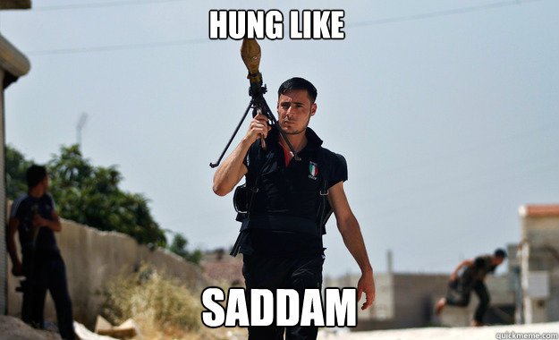 hung like saddam   Ridiculously Photogenic Syrian Soldier