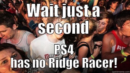 HOLD ON A MINUTE - WAIT JUST A SECOND PS4 HAS NO RIDGE RACER! Sudden Clarity Clarence