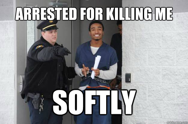 Arrested for killing me softly  Ridiculously Photogenic Prisoner