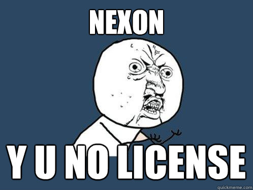 Nexon y u no license  Y U No