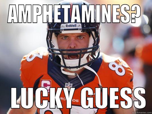 Roid Rage Welker - AMPHETAMINES?    LUCKY GUESS Misc