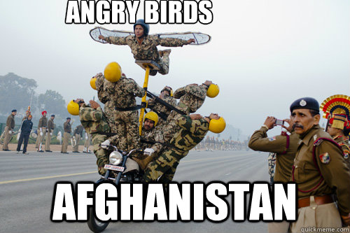 ANGRY BIRDS AFGHANISTAN  ANGRY BIRDS AFGHANISTAN