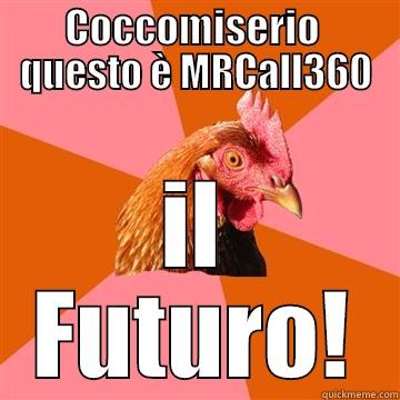  Spumeggiante movie - COCCOMISERIO  QUESTO È MRCALL360 IL FUTURO! Anti-Joke Chicken