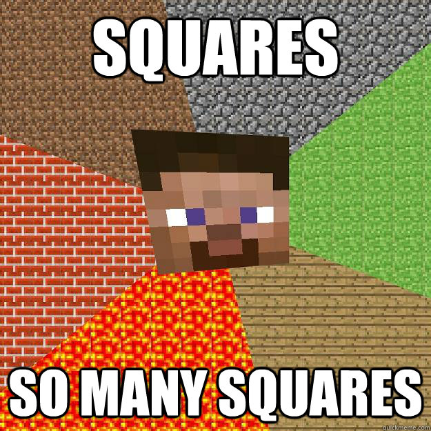 squares  so many squares - squares  so many squares  Minecraft