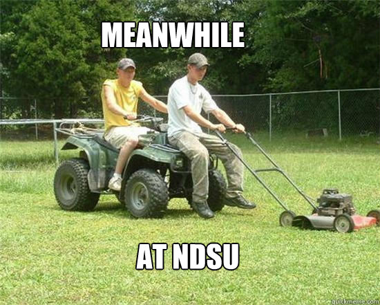 Meanwhile AT NDSU  