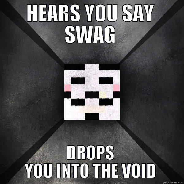 ryu meme - HEARS YOU SAY SWAG DROPS YOU INTO THE VOID Misc