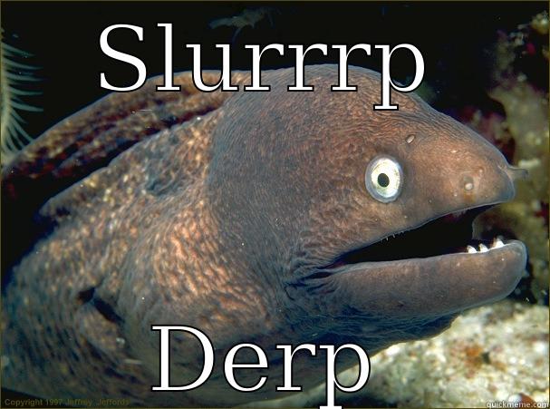 SLURRRP DERP Bad Joke Eel