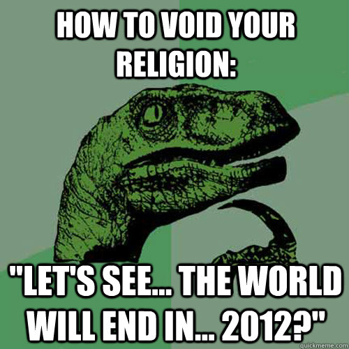 How to void your religion: 