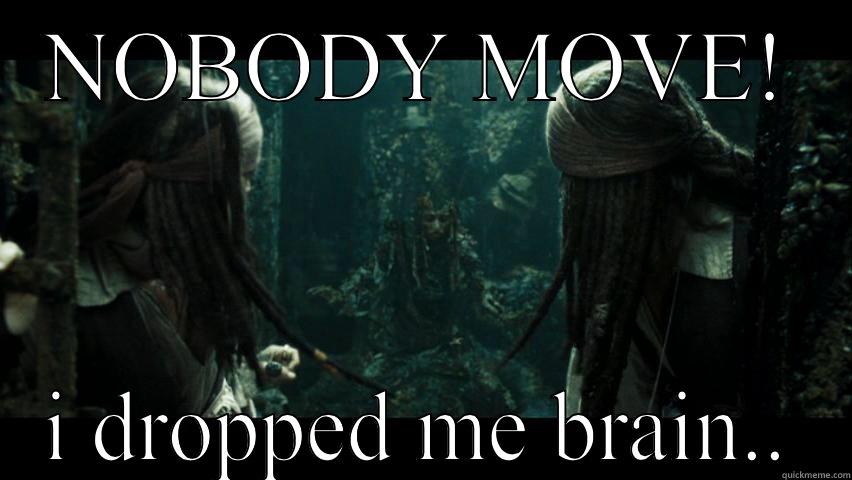 NOBODY MOVE! I DROPPED ME BRAIN.. Misc