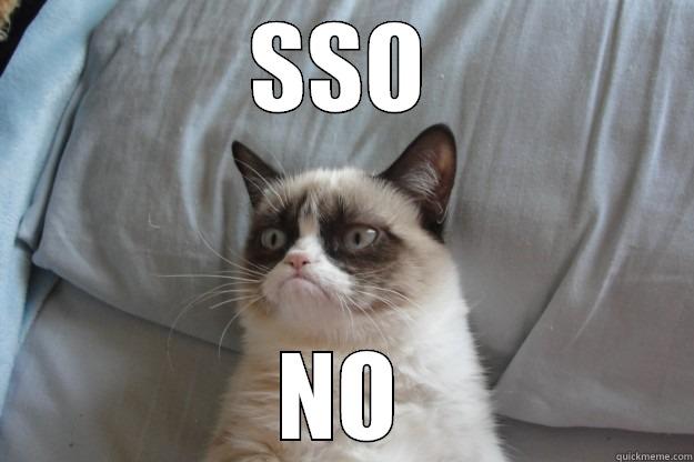 Fuck no. - SSO NO Grumpy Cat