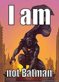 I am.... not Batman -  I AM   NOT BATMAN  Misc