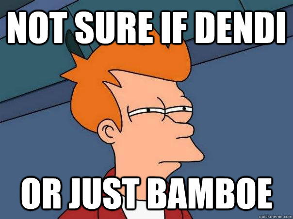 Not sure if dendi Or just bamboe - Not sure if dendi Or just bamboe  Futurama Fry