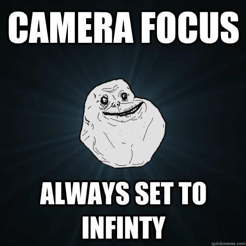 Camera Focus Always set to infinty - Camera Focus Always set to infinty  Forever Alone