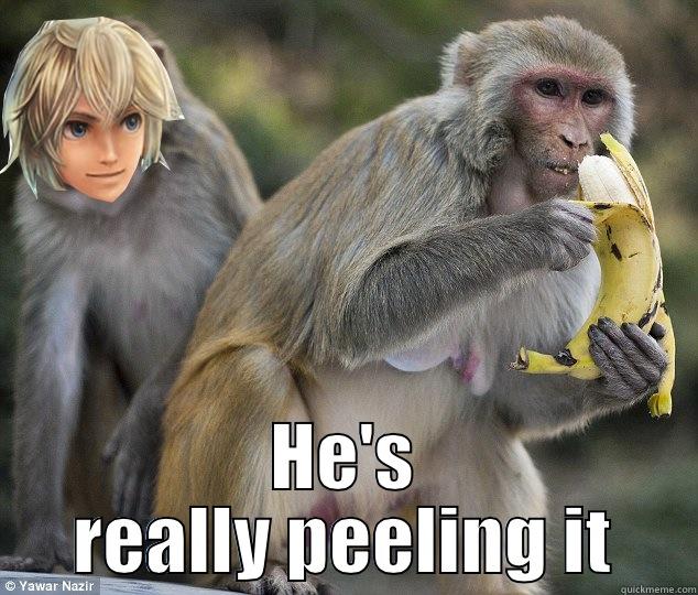 Shulk ululululul -  HE'S REALLY PEELING IT Misc