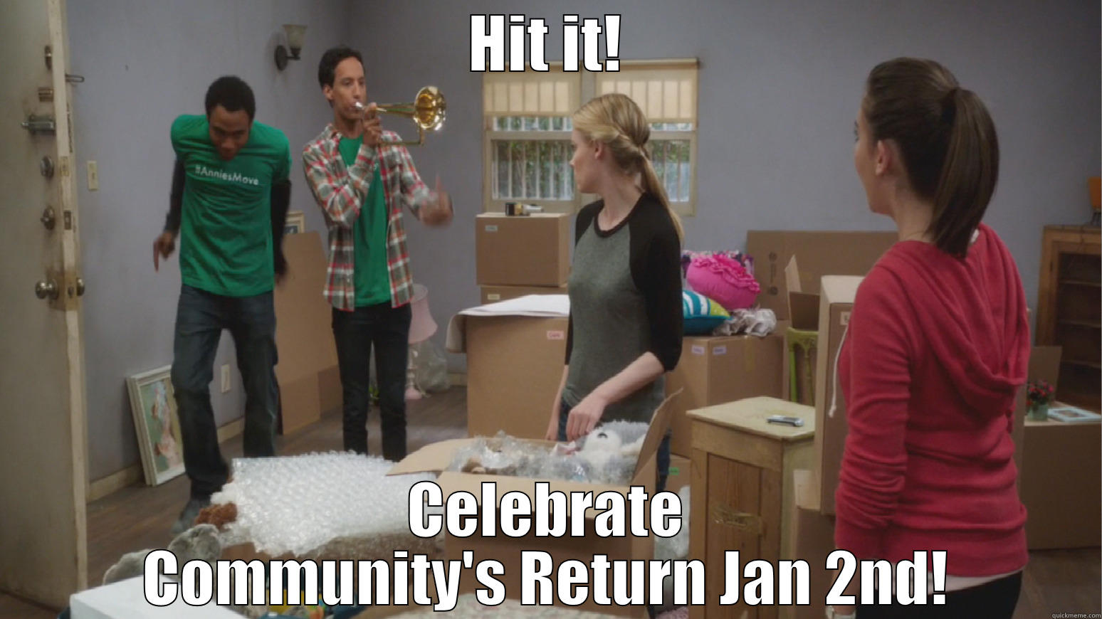 On the Dance Floor - HIT IT! CELEBRATE COMMUNITY'S RETURN JAN 2ND! Misc