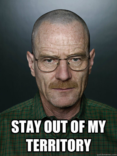  Stay out of my territory    Advice Walter White