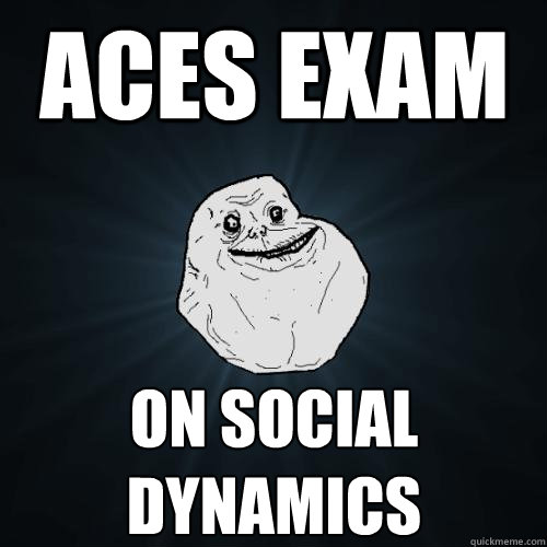 aces exam on social dynamics  Forever Alone