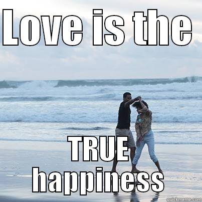 LOVE IS THE  TRUE HAPPINESS Misc