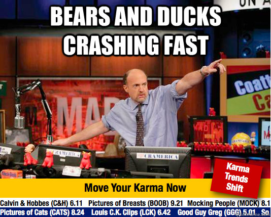 bears and ducks crashing fast   Mad Karma with Jim Cramer