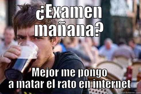 ¿EXAMEN MAÑANA? MEJOR ME PONGO A MATAR EL RATO EN INTERNET Lazy College Senior