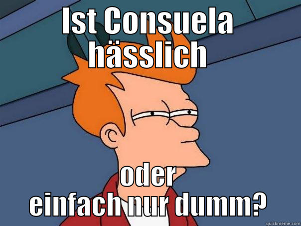 IST CONSUELA HÄSSLICH ODER EINFACH NUR DUMM? Futurama Fry