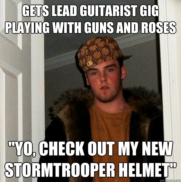 GETS LEAD GUITARIST GIG PLAYING With Guns and roses 