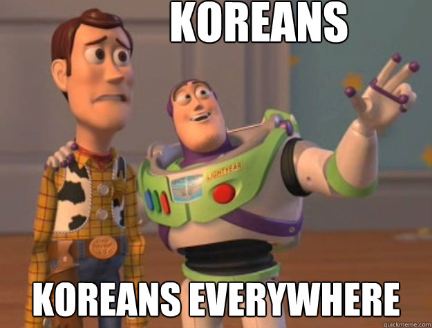 koreans koreans everywhere   Buzz Lightyear