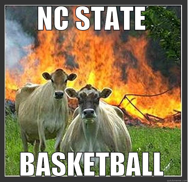 NC STATE BASKETBALL Evil cows