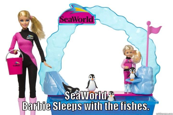  $EAWORLD BARBIE SLEEPS WITH THE FISHES. Misc