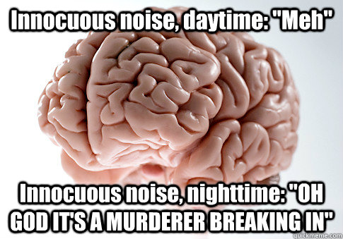 Innocuous noise, daytime: 