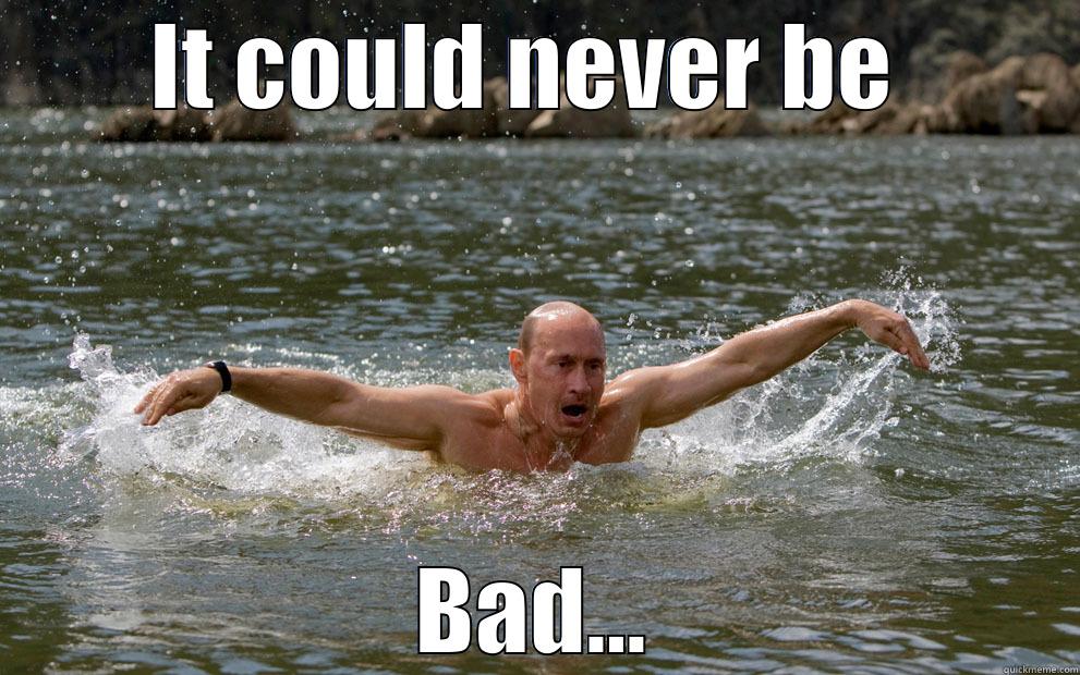 Putin is Swimming - IT COULD NEVER BE  BAD... Misc