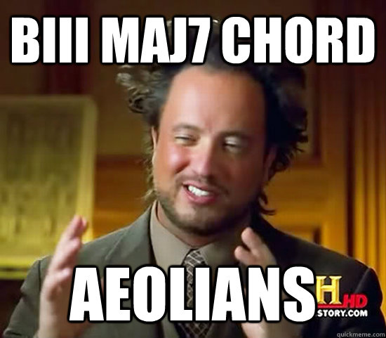 biii maj7 chord aeolians - biii maj7 chord aeolians  Ancient Aliens