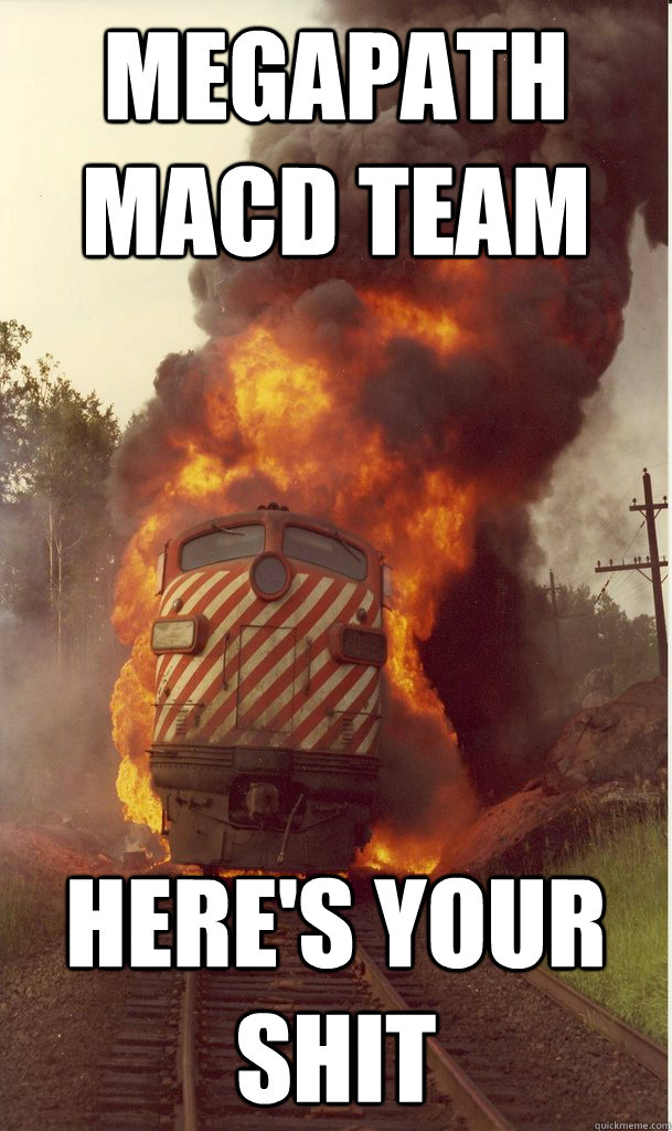 Megapath MACD Team Here's your shit - Megapath MACD Team Here's your shit  Hell Train