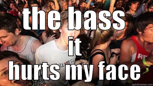 THE BASS IT HURTS MY FACE Sudden Clarity Clarence