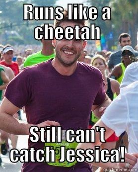 RUNS LIKE A CHEETAH STILL CAN'T CATCH JESSICA! Ridiculously photogenic guy