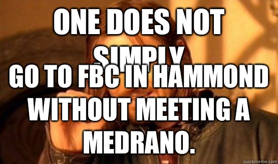 One does not simply Go to FBC in Hammond without meeting a Medrano.  one does not simply nerf irelia